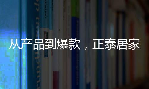 從產品到爆款，正泰居家定義大面板開關新潮流