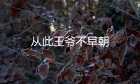 從此王爺不早朝