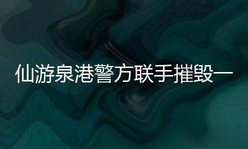 仙游泉港警方聯(lián)手摧毀一跨區(qū)盜銷摩托車團(tuán)伙 10人落網(wǎng)