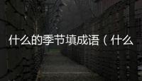 什么的季節填成語（什么的季節填詞語）