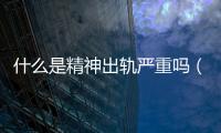 什么是精神出軌嚴重嗎（什么是精神出軌）