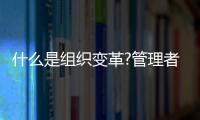 什么是組織變革?管理者進行組織變革的程序是什么