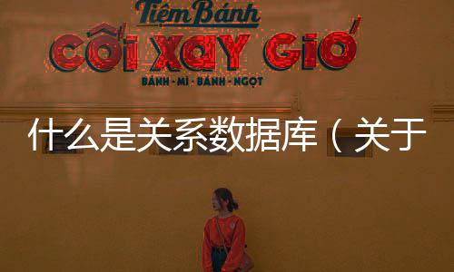 什么是關系數據庫（關于什么是關系數據庫的基本情況說明介紹）