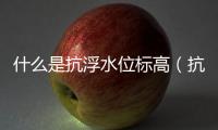 什么是抗浮水位標高（抗浮水位是啥概念）