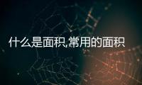 什么是面積,常用的面積單位有哪些（常用的面積單位有哪些）