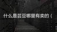 什么是蕓豆哪里有賣的（什么是蕓豆）