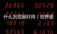 什么瀏覽器好用（世界最佳6 款網(wǎng)絡(luò)瀏覽器）