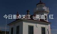 今日重點關注：原油、紅棗、棕櫚油、滬銀、純堿
