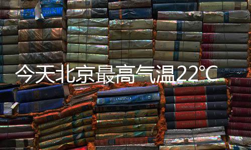 今天北京最高氣溫22℃，中午前后陣風明顯 注意防風防火