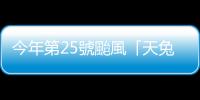 今年第25號颱風「天兔」已於今天凌晨生成