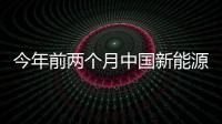 今年前兩個月中國新能源車產銷高速增長