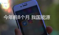 今年前8個月 我國能源重點項目完成投資近1.5萬億元