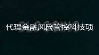 代理金融風險管控科技項目集中驗收