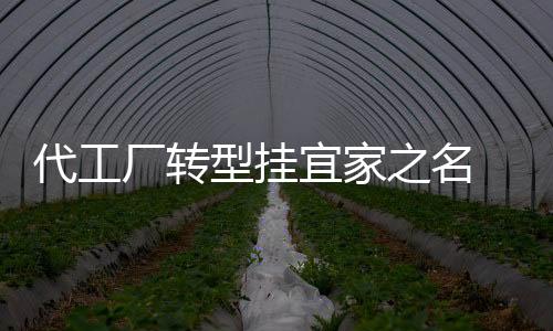 代工廠轉型掛宜家之名 嘉宜美或面臨宜家維權