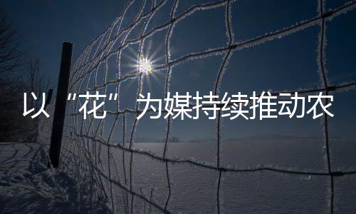 以“花”為媒持續推動農旅融合 各地經濟發展“春暖花開”朝氣蓬勃