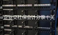 企業(yè)交社保會計分錄（關(guān)于公司繳納社保的會計分錄）