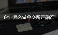 企業(yè)怎么做金交所定融產(chǎn)品