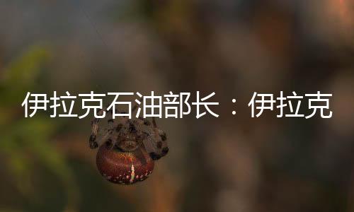 伊拉克石油部長：伊拉克本月迄今石油產量為423萬桶/日