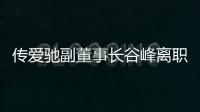 傳愛馳副董事長谷峰離職？官方回應