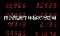 傳新能源車年檢將增加電池測試，不合格直接返廠，換電模式要起飛了？