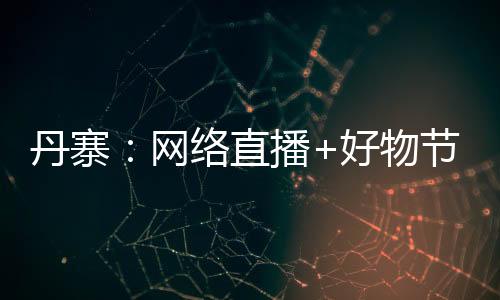 丹寨：網絡直播+好物節助力“丹貨”出山