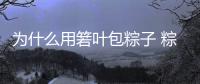為什么用箬葉包粽子 粽葉有什么功效