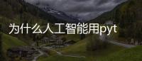 為什么人工智能用python