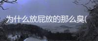 為什么放屁放的那么臭(為什么人放屁那么臭)