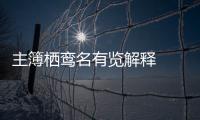 主簿棲鸞名有覽解釋  主簿棲鸞名有覽意思