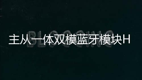 主從一體雙模藍(lán)牙模塊HLK