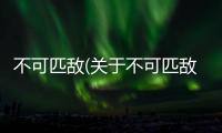 不可匹敵(關于不可匹敵簡述)