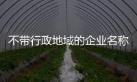 不帶行政地域的企業(yè)名稱核準(zhǔn) 無(wú)地域企業(yè)名稱核準(zhǔn)
