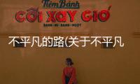 不平凡的路(關(guān)于不平凡的路簡述)
