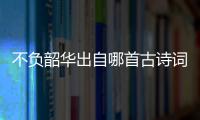 不負韶華出自哪首古詩詞中，不負韶華出自哪首古詩詞