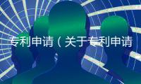 專利申請（關于專利申請的基本情況說明介紹）
