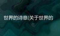 世界的詩意(關于世界的詩意簡述)