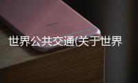 世界公共交通(關(guān)于世界公共交通簡(jiǎn)述)