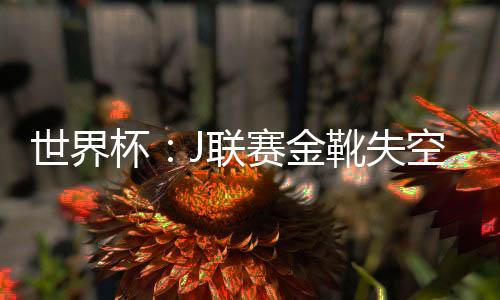世界杯：J聯(lián)賽金靴失空門日本0