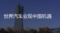 世界汽車業現中國機遇 迎來新發展