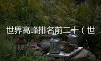 世界高峰排名前二十（世界高峰排名）