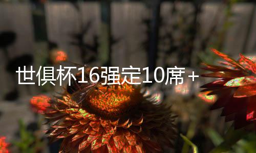世俱杯16強定10席+13隊出局！1/8決賽4組對決出爐：藍軍或直通4強