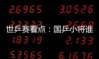 世乒賽看點：國乒小將誰挑大梁 放眼倫敦奧運會