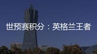 世預(yù)賽積分：英格蘭王者美名揚(yáng) 葡西法比荷誰(shuí)最危