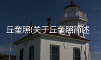 丘奎照(關于丘奎照簡述)