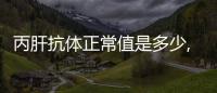 丙肝抗體正常值是多少,需從定量