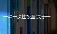 一種一次性飯盒(關(guān)于一種一次性飯盒簡(jiǎn)述)