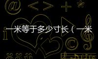 一米等于多少寸長（一米等于多少寸）