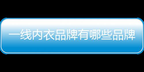 一線內(nèi)衣品牌有哪些品牌（一線內(nèi)衣品牌有哪些）