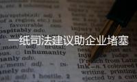 一紙司法建議助企業堵塞風險漏洞