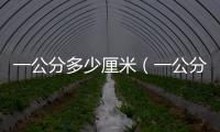 一公分多少厘米（一公分）